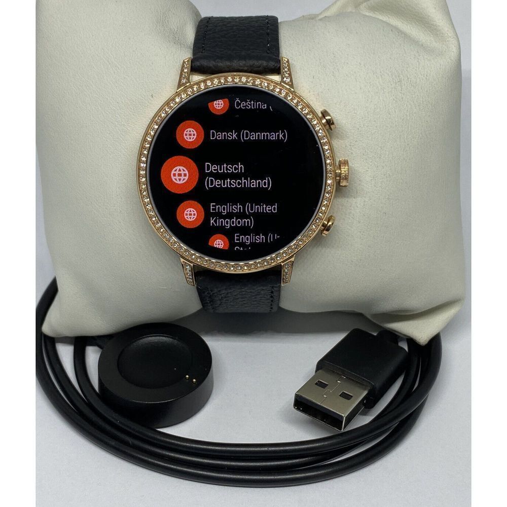 Fossil Gen 4 Authentic Digital Dial Smart Watch Custom Band FTW6011 DC508